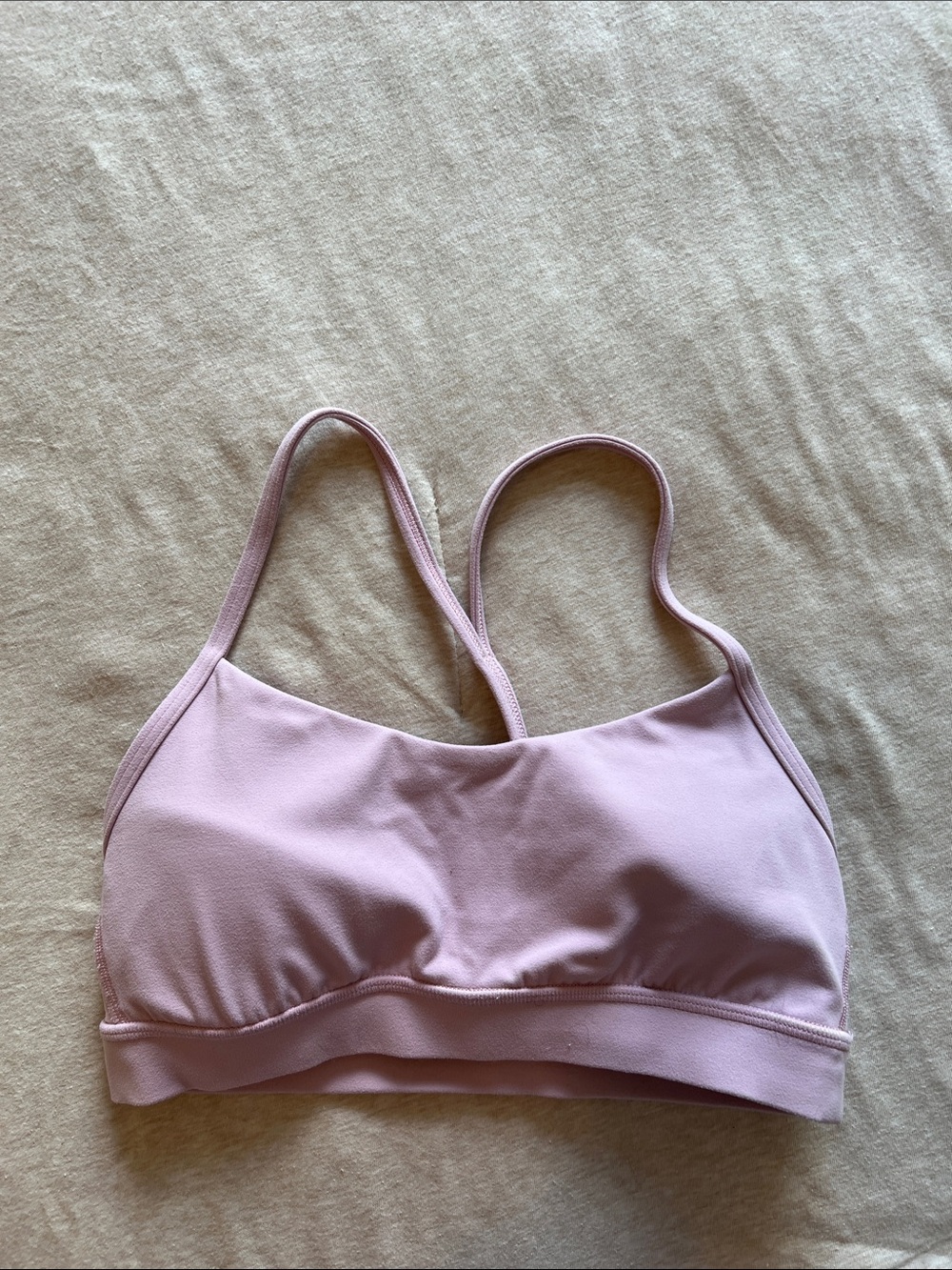 lululemon athletica Light Pink Strappy Sleep & Lounge Bra